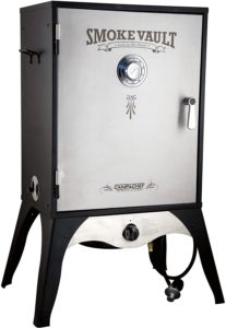 Camp Chef Smoke Vault 24" Vertical Smoker, Body Dimensions 24 in W x 16 in D x 30 in