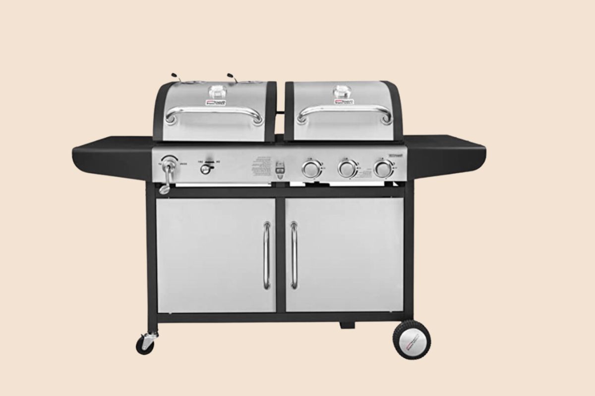 Royal Gourmet ZH3002-S 3-Burner Gas Charcoal Grill Combo 